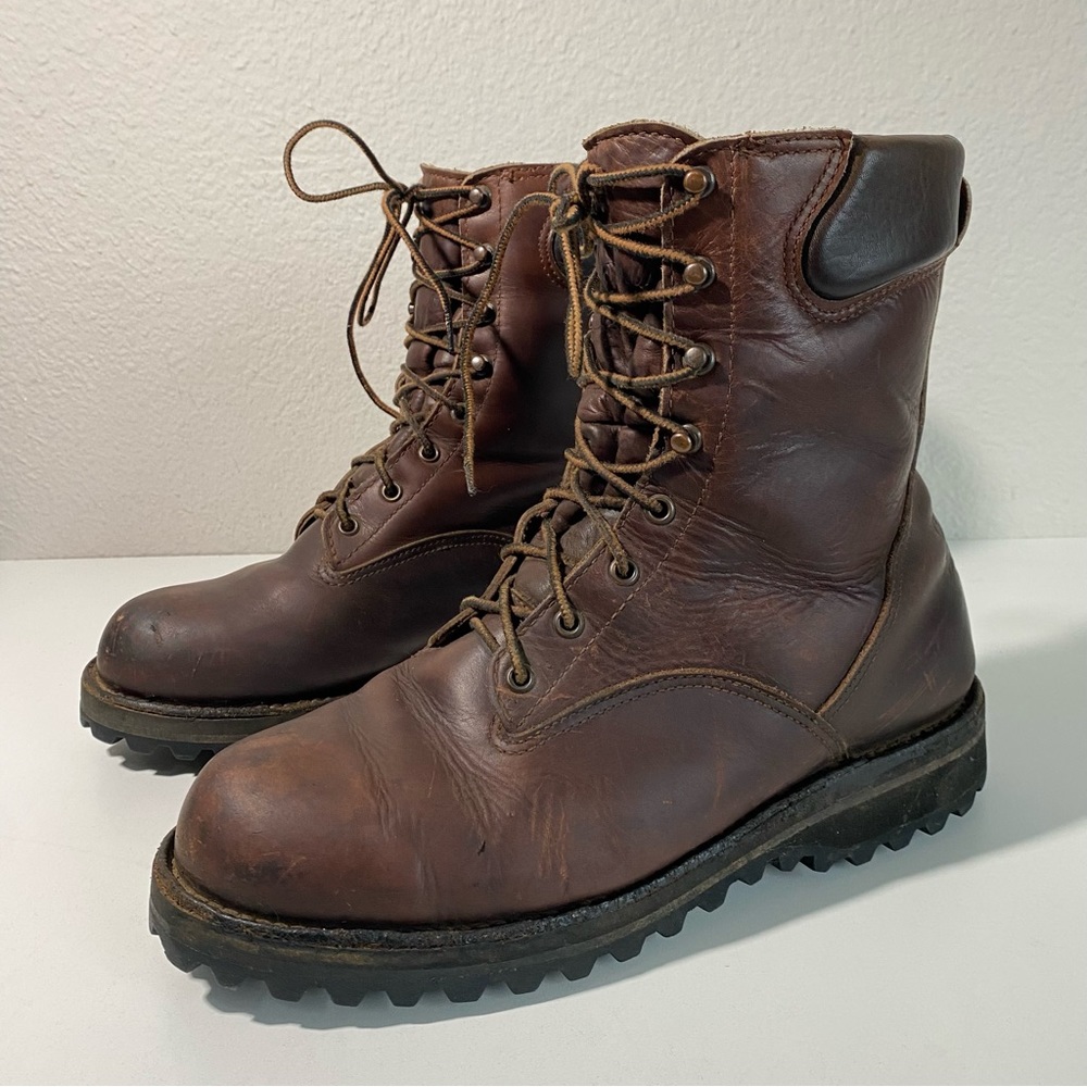 Danner Pebbly Brown Leather Insolated Boots